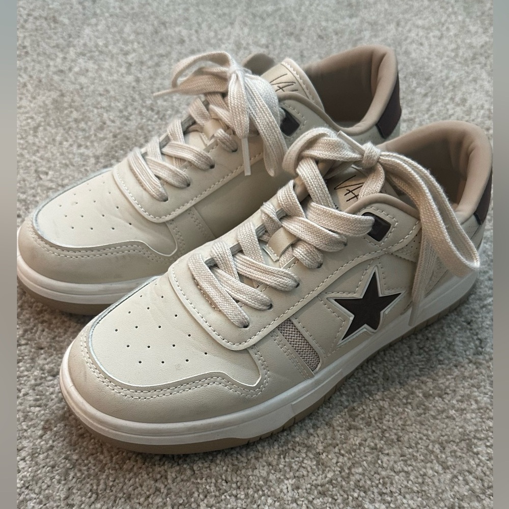 Vintage Havana Nude and Chocolate Sneakers